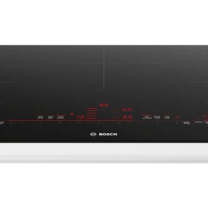 Bosch Benchmark 36 in. 5-Burner Smart Induction Cooktop with Power Burner - Black, , hires