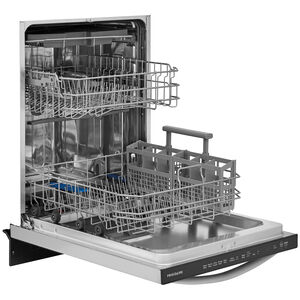 Frigidaire 24 in. Top Control Dishwasher with 49 dBa Sound Level, 3rd-Rack & EvenDry - Stainless Steel, , hires