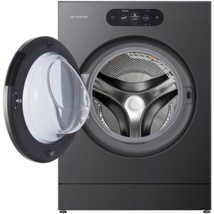 LG SIGNATURE 29 in. 5.8 cu. ft. Smart Electric Front Load Ventless All-in-One Washer/Dryer Combo with TurboWash 360 Technology, Sensor Dry, Sanitize & Steam Cycle - Brushed Black Steel, , hires