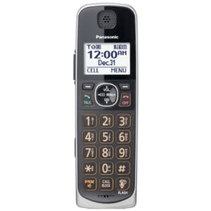 Panasonic 3 Handset Cordless Phone - Metallic Black, , hires