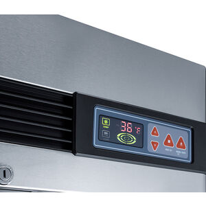 Summit 28 in. 23.0 cu. ft. Left-Hinged Freezerless Refrigerator - Stainless Steel, , hires