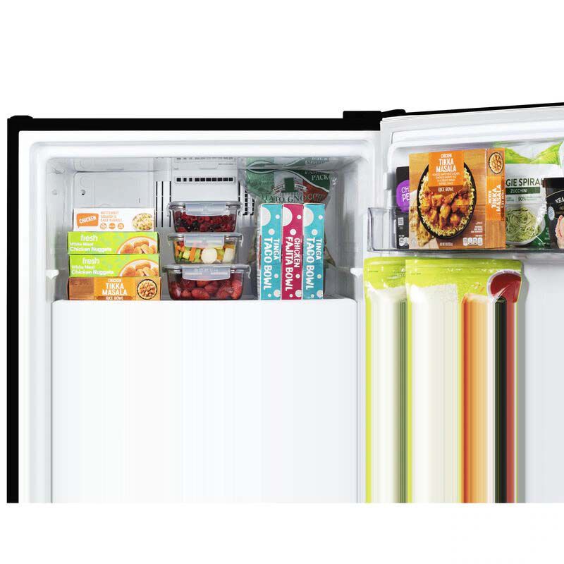 LG 30 in. 20.2 cu. ft. Top Freezer Refrigerator - Black, Black, hires