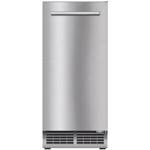 XO 15 in. Built-In Ice Maker with 27 Lbs. Ice Storage Capacity, Clear Ice Technology & Digital Control - Stainless Steel, Stainless Steel, hires