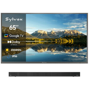 Sylvox - Pool Pro 3.0 65" Class Full Sun 4K UHD LED Smart Google Outdoor TV, , hires