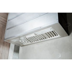 Thermador Professional Series 54 in. Smart Ducted Standard Style Range Hood with 4 Fan Speeds & 4 LED Lights - Stainless Steel, , hires