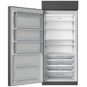 Sub-Zero Classic Series 36 in. Built-In 22.8 cu. ft. Left-Hinged Smart Freezerless Refrigerator with Professional Handles & Internal Water Dispenser - Stainless Steel, , hires