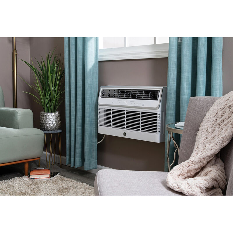 GE 12,000 BTU Smart Energy Star Though-the-Wall Air Conditioner with 3 Fan  Speeds, Sleep Mode u0026 Remote Control - White | P.C. Richard u0026 Son