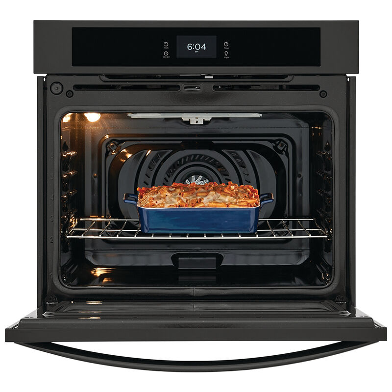 Frigidaire 30 in. 5.3 cu. ft. Electric Single Wall Oven with Standard Convection - Black, Black, hires