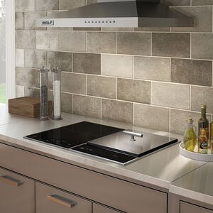 Wolf Transitional 15 in. 2-Burner Induction Cooktop with Simmer Burner & Power Burner - Stainless Steel, , hires