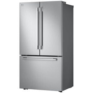 LG Studio 36 in. 26.5 cu. ft. Smart Counter Depth French Door Refrigerator with Internal Water Dispenser - PrintProof Stainless Steel, PrintProof Stainless Steel, hires