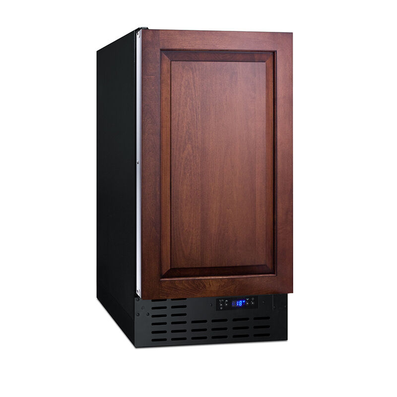 Summit 18" 2.7 Cu. Ft. Built-In or Freestanding Upright Compact Freezer with Adjustable Shelves & Digital Control - Custom Panel Ready, , hires
