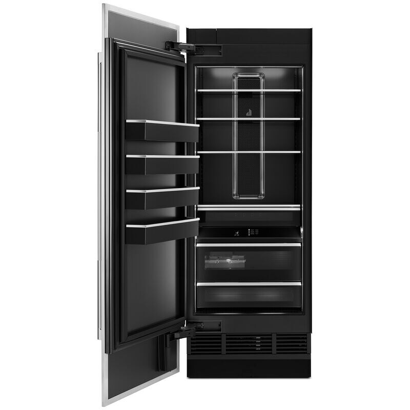JennAir 30 in. 17.0 cu. ft. Built-in Smart Triple-Drawers Upright Freezer with Ice-Maker & Adjustable Shelves - Custom Panel Ready, , hires