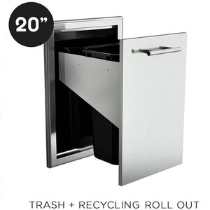 XO 20 in. Pro-Grade Luxury Trash Roll Out Drawer, , hires