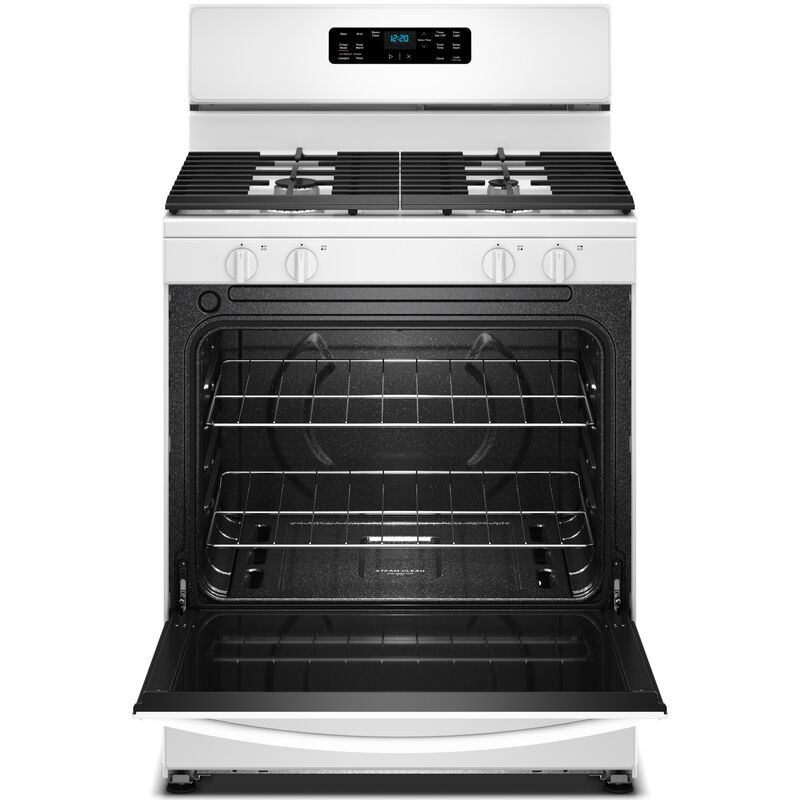 Whirlpool 30 in. 5.1 cu. ft. Gas Range with 4 Sealed Burners - White, , hires