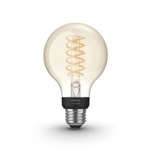 Philips - Hue White Filament G25 Bluetooth Smart LED Bulb - Amber, , hires
