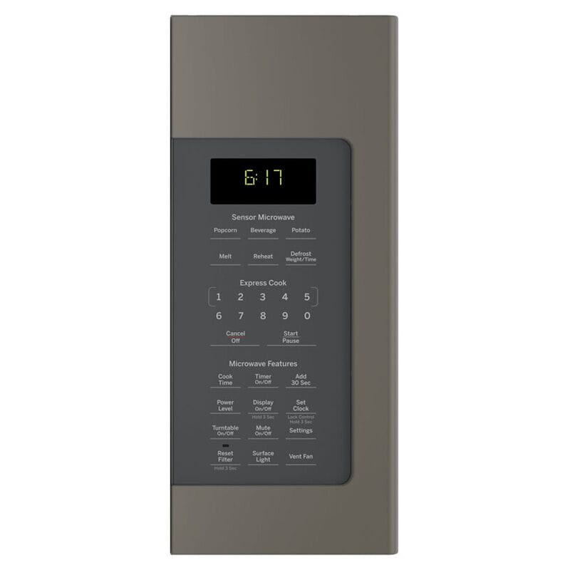 GE 30 in. 1.7 cu. ft. 1000W Over-the-Range Microwave with 300 CFM & Sensor Cooking - Slate, Slate, hires