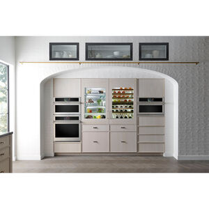 Monogram Statement Series 30 in. 5 cu. ft. Smart Speed Electric Single Wall Oven with True European Convection - Stainless Steel, , hires