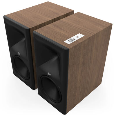 Klipsch The Nines II Dolby Atmos 8" Powered Speakers (Pair) - Walnut | NINESIIWN