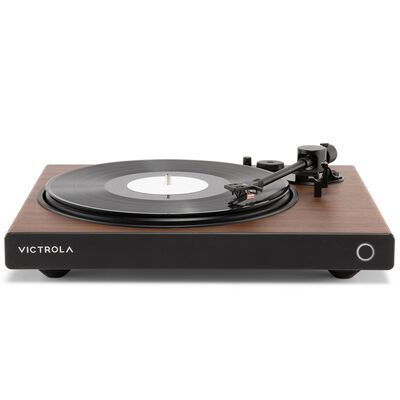 Victrola Wave Bluetooth Turntable with Auracast - Walnut | VPT-1520-WLN