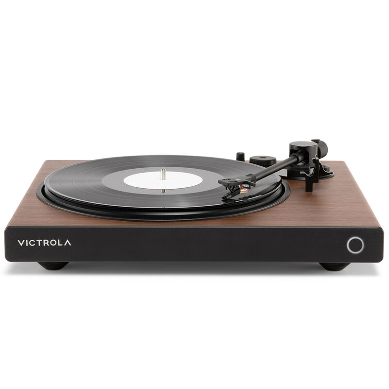 Victrola Wave Bluetooth Turntable with Auracast - Walnut, , hires