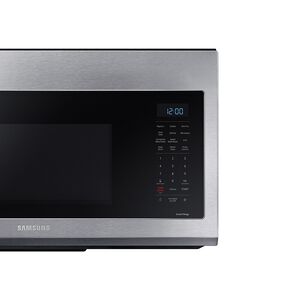 Samsung 30 in. 1.7 cu. ft. 950W Smart Over-the-Range Microwave with 300 CFM & Convection Cooking - Stainless Steel, Stainless Steel, hires