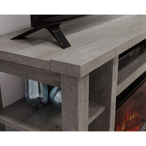 Sauder TV Stand w/ electric fireplace and storage, , hires