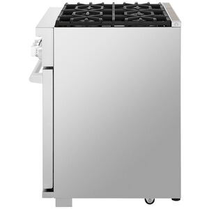 Signature Kitchen Suite 36 in. 6.3 cu. ft. Smart Standard Convection Gas Range with 6 Sealed Burners - Stainless Steel, , hires
