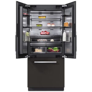 Miele MasterCool 36 in. 20.0 cu. ft. Built-In Smart Counter Depth French Door Refrigerator with Internal Water Dispenser - Custom Panel Ready, , hires