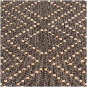 Natco Santorini Collection Outdoor Area Rug Sidra 7'10"x9'10" - Pebble/Natural, , hires