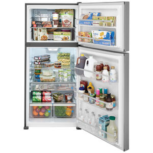 Frigidaire Professional 30 in. 20 cu. ft. Top Freezer Refrigerator with Right Hinge Door - Smudge-Proof Stainless Steel, , hires