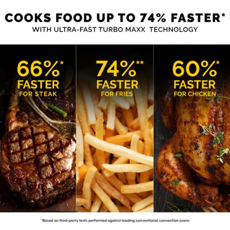 Kalorik MAXX 26 Quart Digital Air Fryer Oven Grill - Stainless Steel, , hires