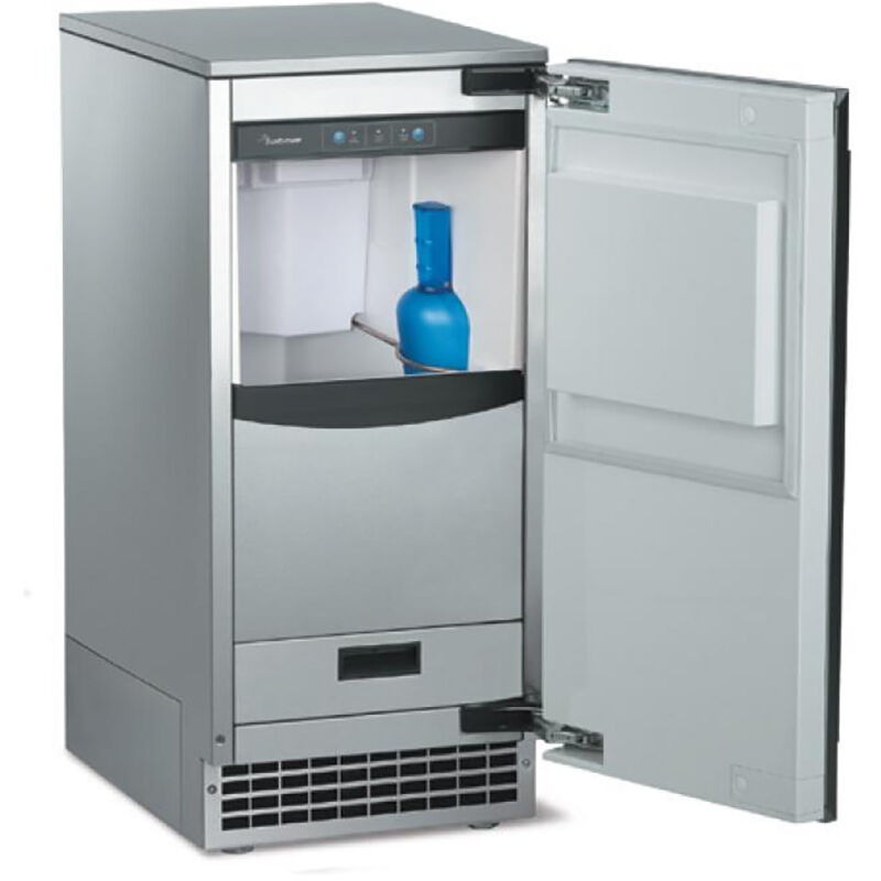 Scotsman Brilliance Series 15 in. Built-In Undercounter Outdoor Ice Maker with 26 lb. Ice Storage & Digital Control - Stainless Steel, , hires
