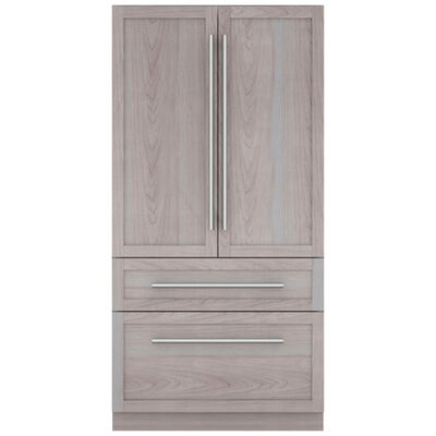 Thermador Freedom Collection 42 in. 23.9 cu. ft. Built-In Smart Counter Depth 4-Door French Door Refrigerator with Internal Water Dispenser - Custom Panel Ready | T42IT100NP