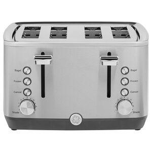 GE Appliances 2-Slice Toaster in Stainless Steel