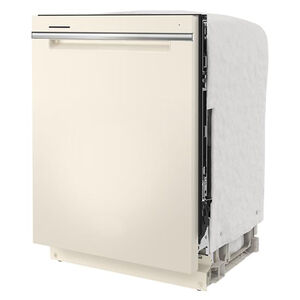 Whirlpool 24 in. Top Control Dishwasher with 47 dBa Sound Level, 3rd-Rack & Pocket - Biscuit, , hires