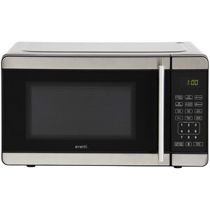 Avanti 18 in. 0.7 cu. ft. 700W Countertop Microwave - Stainless Steel, Stainless Steel, hires