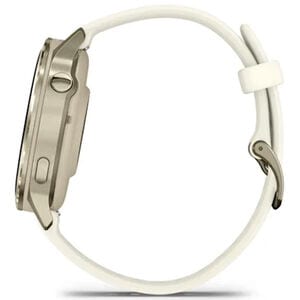 Garmin Venu 4 41 mm Smart Watch - Lunar Gold with Bone Silicone Band, , hires