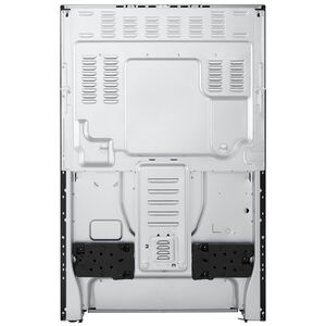 LG 30 in. 6.3 cu. ft. Smart Air-Fry True European Convection Electric Range with 4 Induction Burners - Stainless Steel, , hires