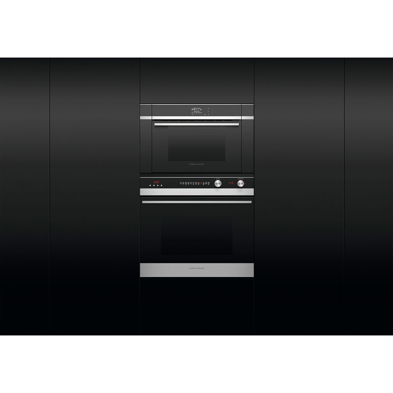 Fisher & Paykel 24" 1.3 Cu. Ft. Electric Wall Oven with Standard Convection & Manual Clean - Stainless Steel, , hires