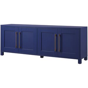 Preston & Cole Daphne 68" Wide TV Stand for TVs up to 75" - Dark Blue, , hires