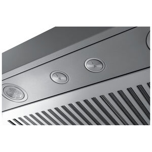 Frigidaire 30 in. Canopy Pro Style Range Hood with 3 Speed Settings, 400 CFM, Ducted Venting & 1 LED Light - Smudge-Proof Stainless Steel, , hires