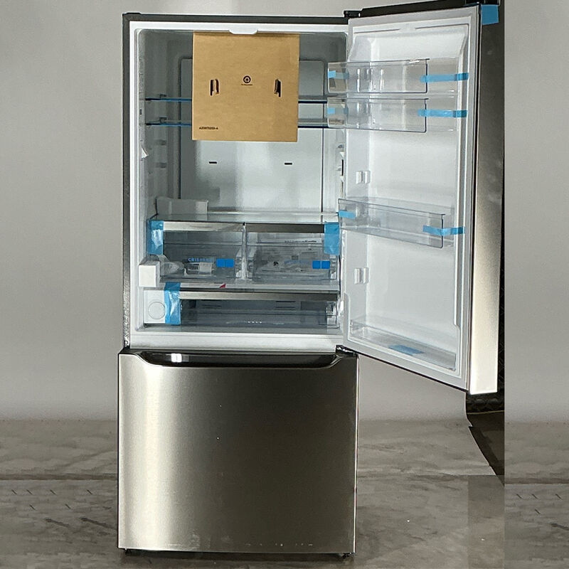Frigidaire Gallery 30 in. 20.3 cu. ft. Bottom Freezer Refrigerator with Internal Water Dispenser - Stainless Steel (Open Box Good Condition), , hires