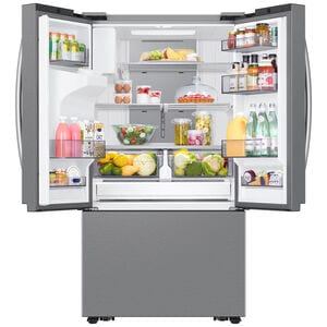 Samsung 36 in. 25 cu. ft. Smart Counter Depth French Door Refrigerator with Ice & Water Dispenser - Fingerprint Resistant Stainless, , hires