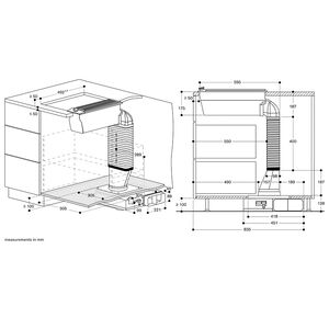 Gaggenau 200 Series 6 in. Convertible Downdraft with 3 Fan Speeds - Black, , hires