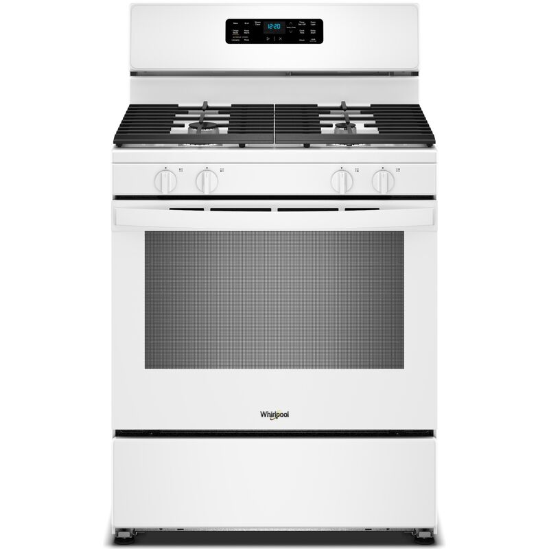 Whirlpool 30 in. 5.1 cu. ft. Gas Range with 4 Sealed Burners - White, , hires