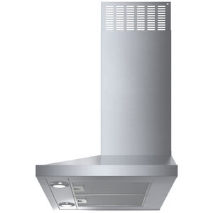 Bosch 300 Series 30 in. Convertible Chimney Style Range Hood with 300 CFM, 3 Fan Speeds & 2 LED Lights - Stainless Steel, , hires