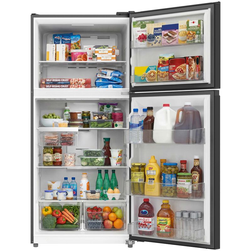 Frigidaire 30 in. 18.6 cu. ft. Garage-Ready Top Freezer Refrigerator - Black, Black, hires