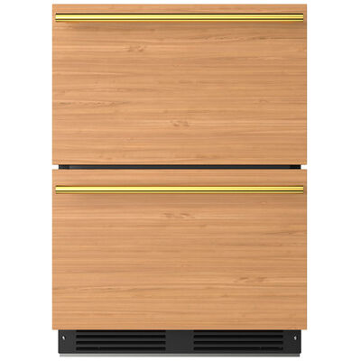 XO 24 in. Built-In 5.2 cu. ft. Refrigerator Drawer - Custom Panel Ready | XOU24RDO