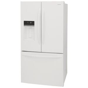 Frigidaire 36 in. 27.8 cu. ft. French Door Refrigerator with Ice & Water Dispenser - White, White, hires