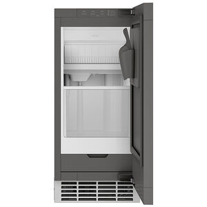 GE 15 in. Ice Maker with 26 Lbs. Ice Storage Capacity, Clear Ice Technology & Digital Control - Custom Panel Ready, , hires